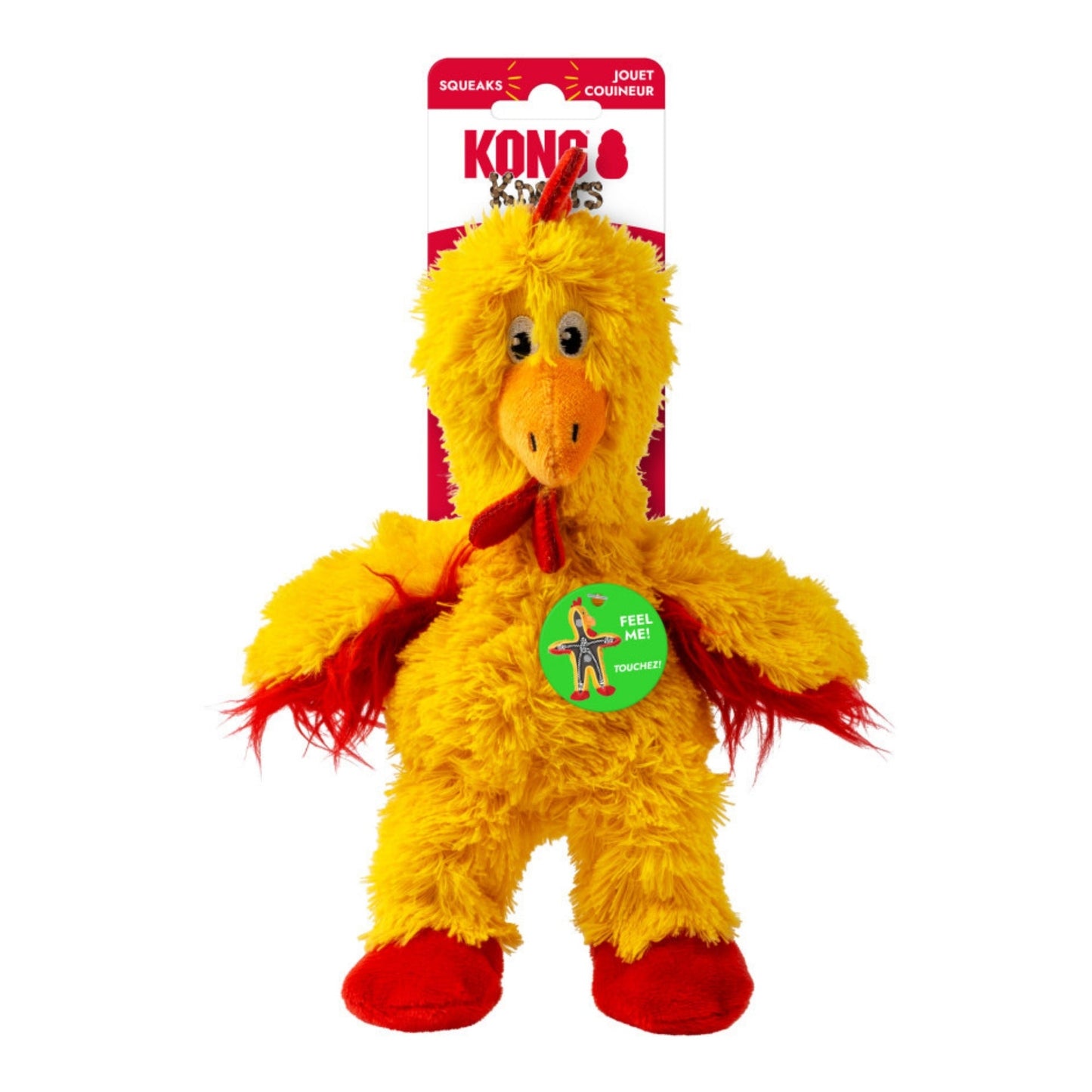 KONG Knots Chicken Dog Toy 1ea/MD/LG