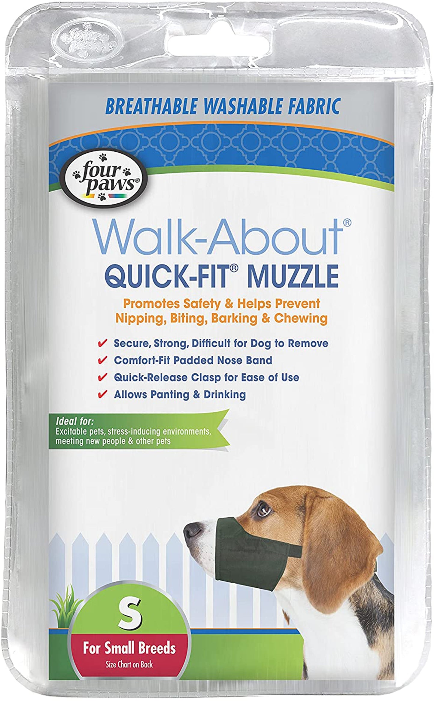 Four Paws QuickFit Dog Muzzle 1ea/SMall 1 ct