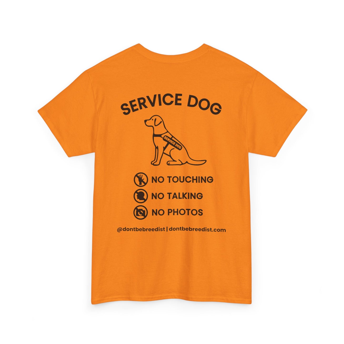 DBB | Service Dog Awareness Unisex Heavy Cotton Tee