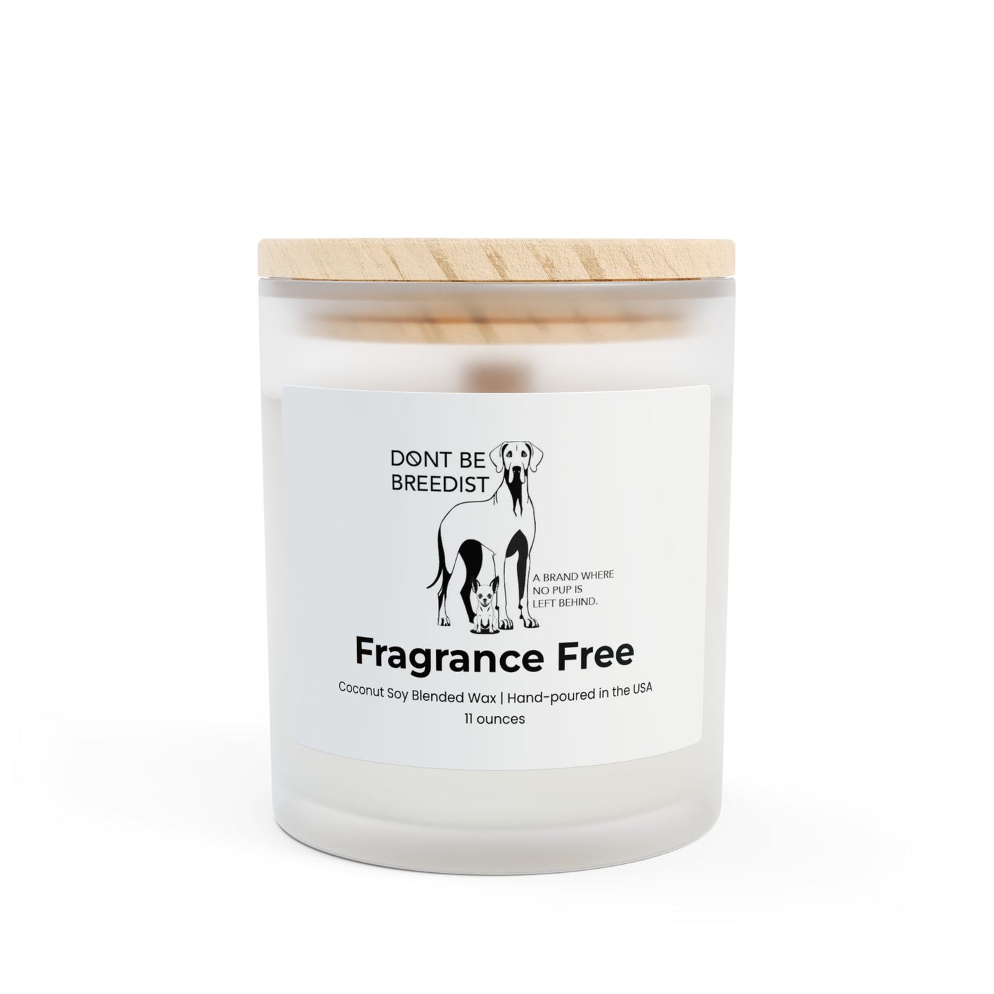DBB | Frosted Glass Candle, 11oz