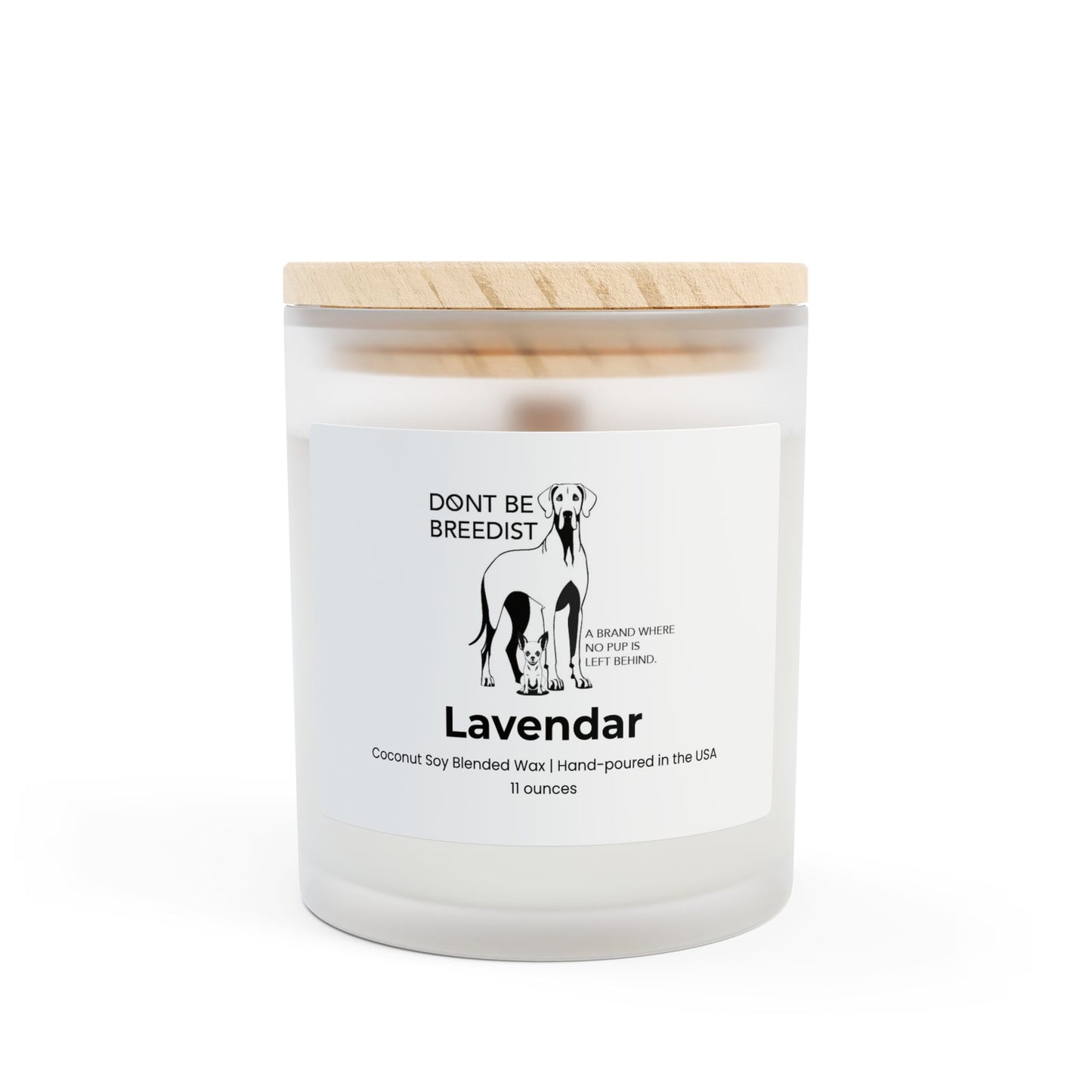 DBB | Frosted Glass Candle, 11oz
