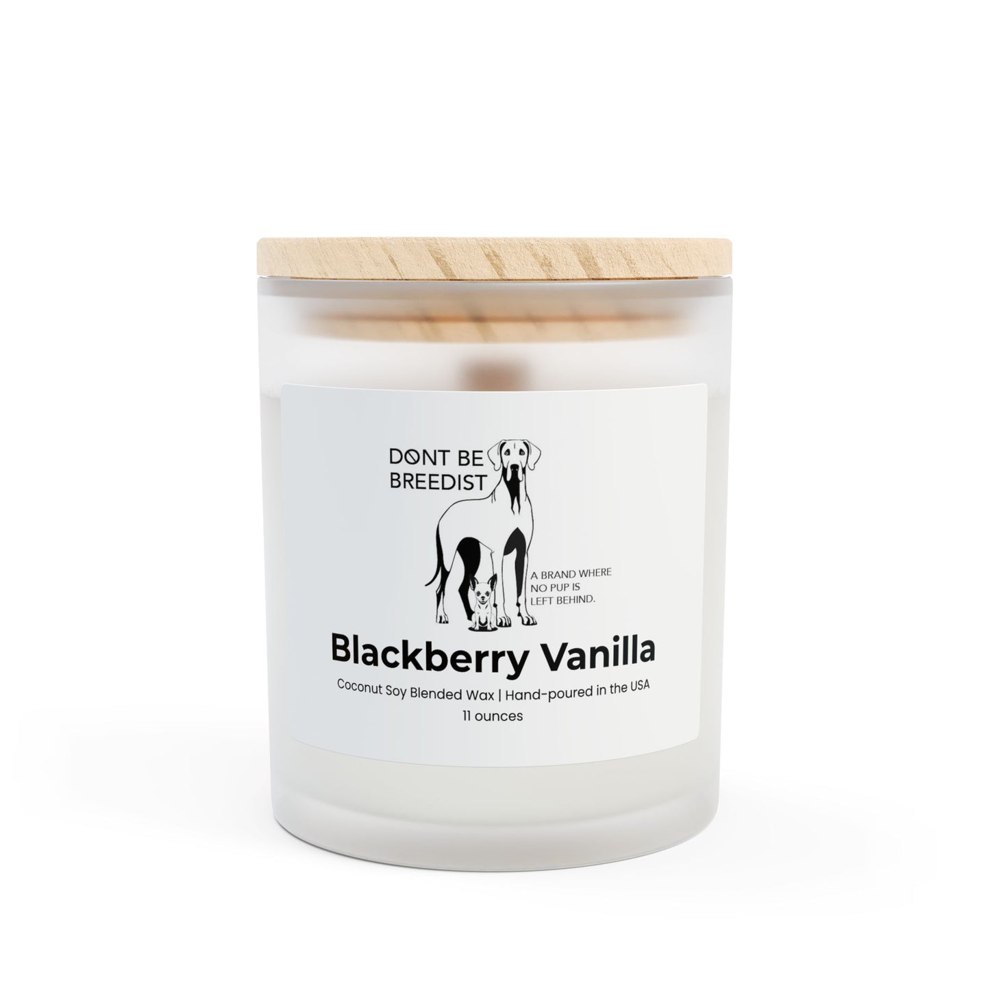 DBB | Frosted Glass Candle, 11oz