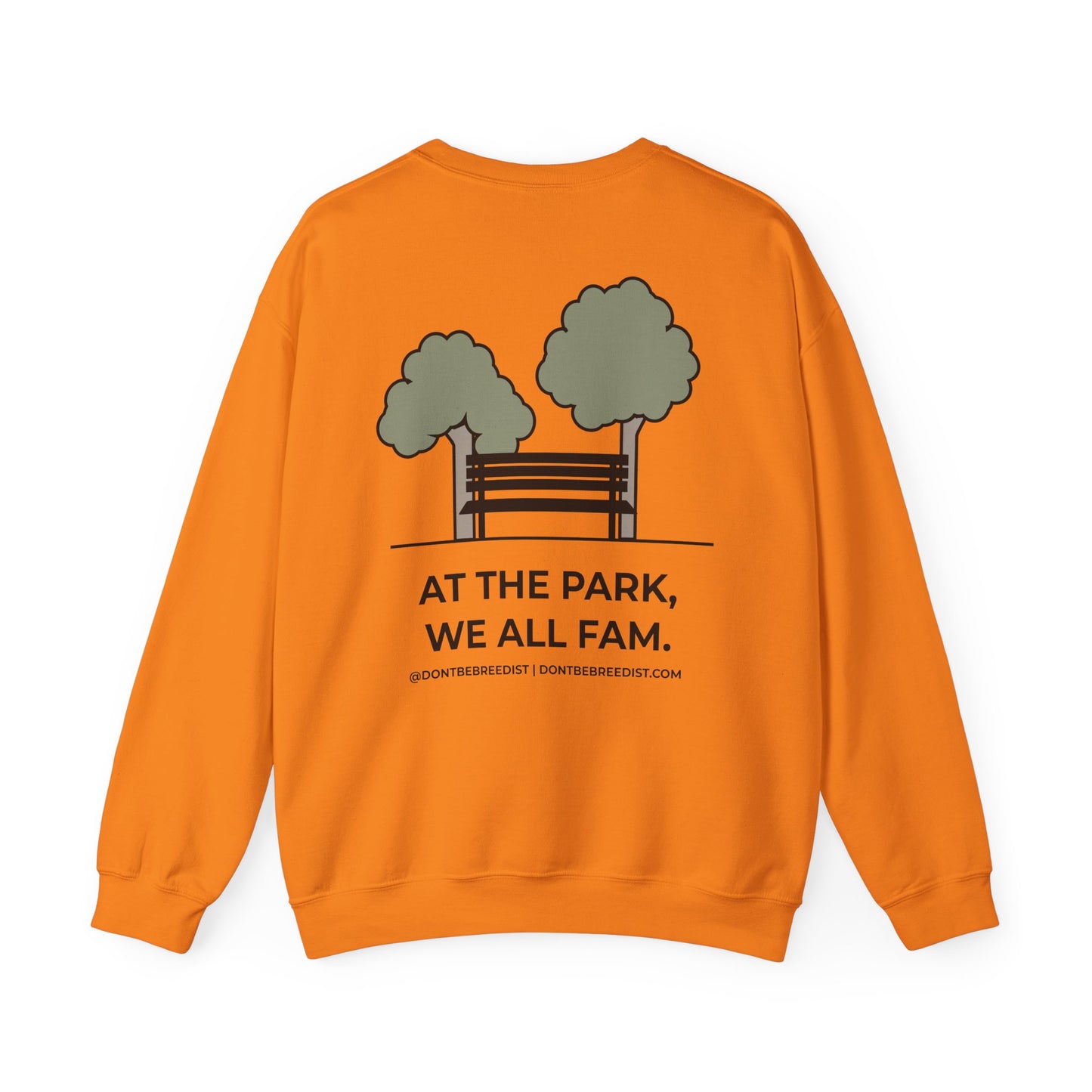 DBB | At The Park, We All Fam | Unisex Heavy Blend™ Crewneck Sweatshirt