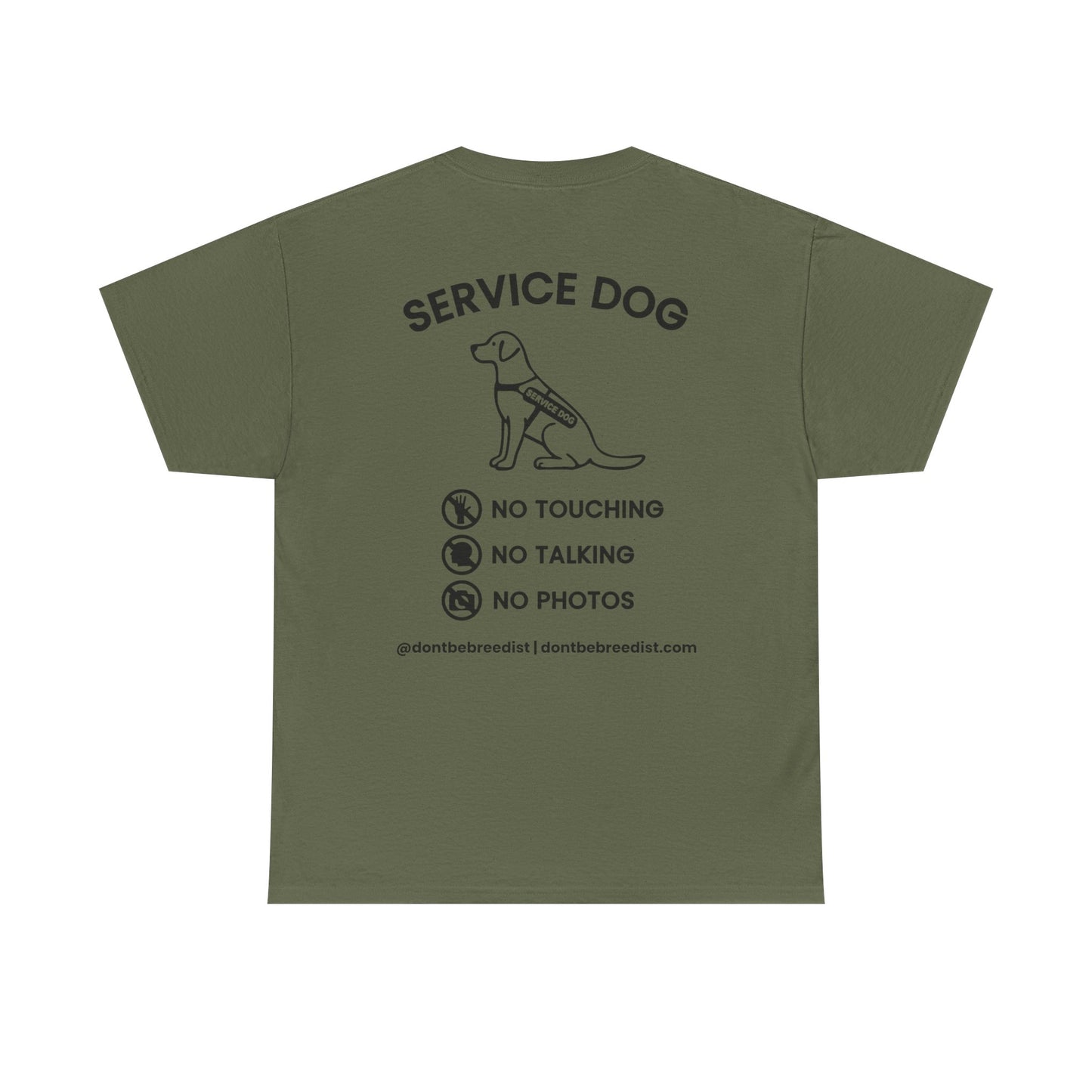 DBB | Service Dog Awareness Unisex Heavy Cotton Tee