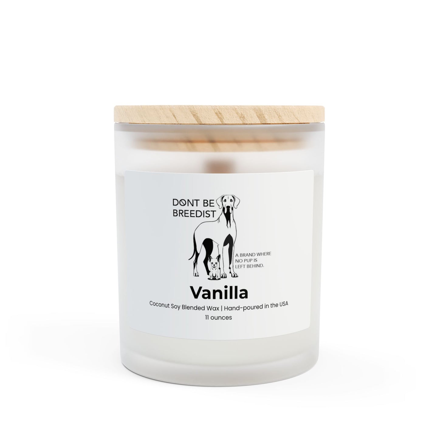 DBB | Frosted Glass Candle, 11oz