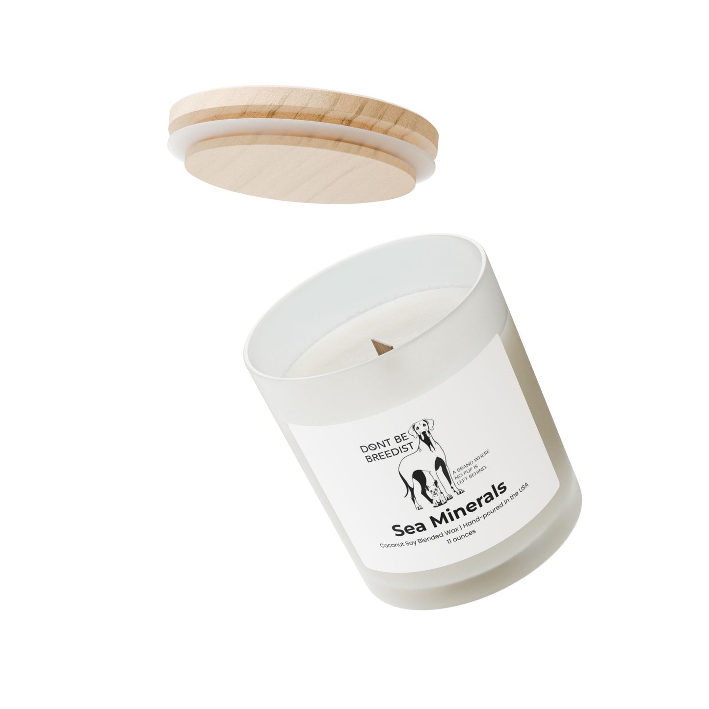 DBB | Frosted Glass Candle, 11oz