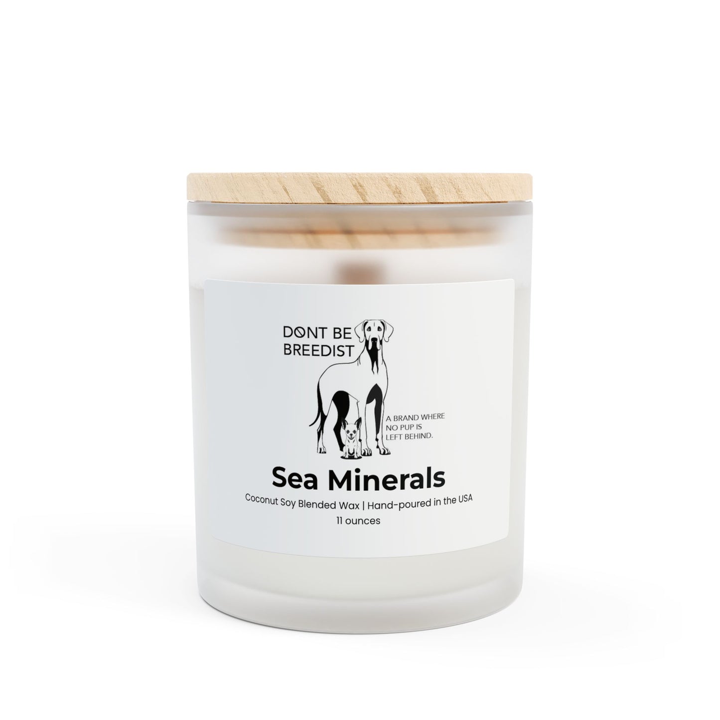 DBB | Frosted Glass Candle, 11oz