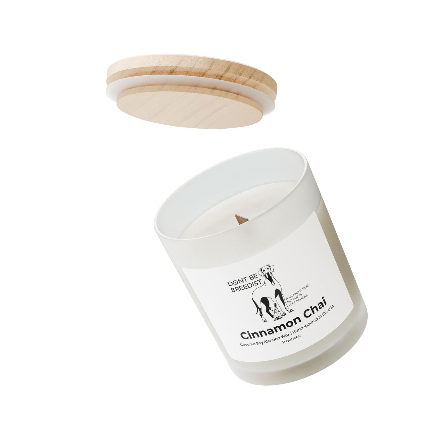 DBB | Frosted Glass Candle, 11oz