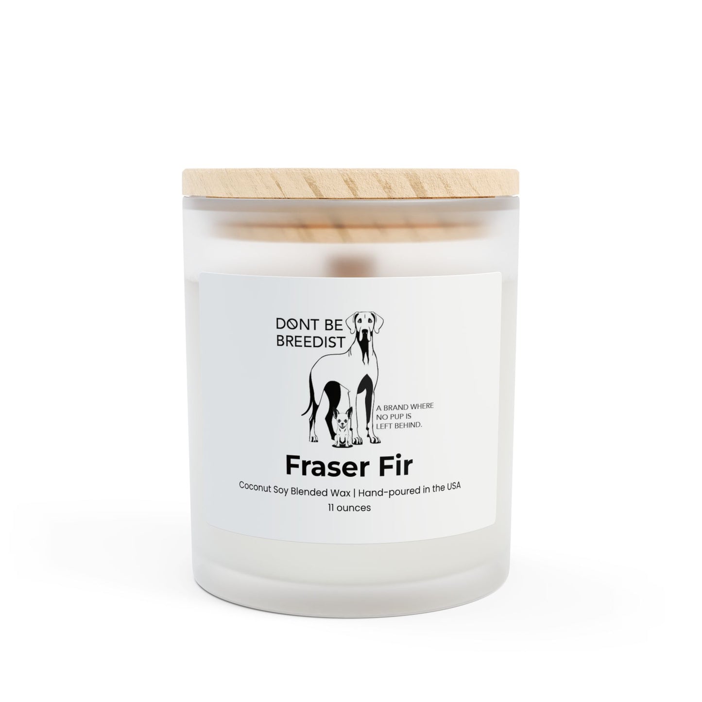 DBB | Frosted Glass Candle, 11oz