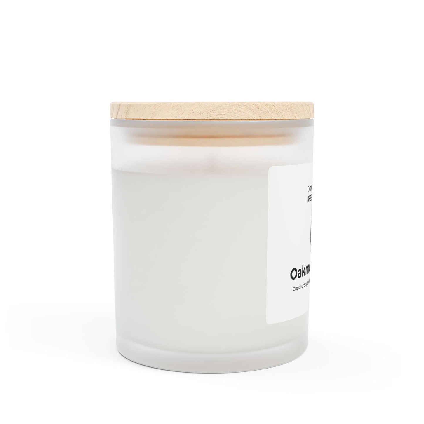 DBB | Frosted Glass Candle, 11oz