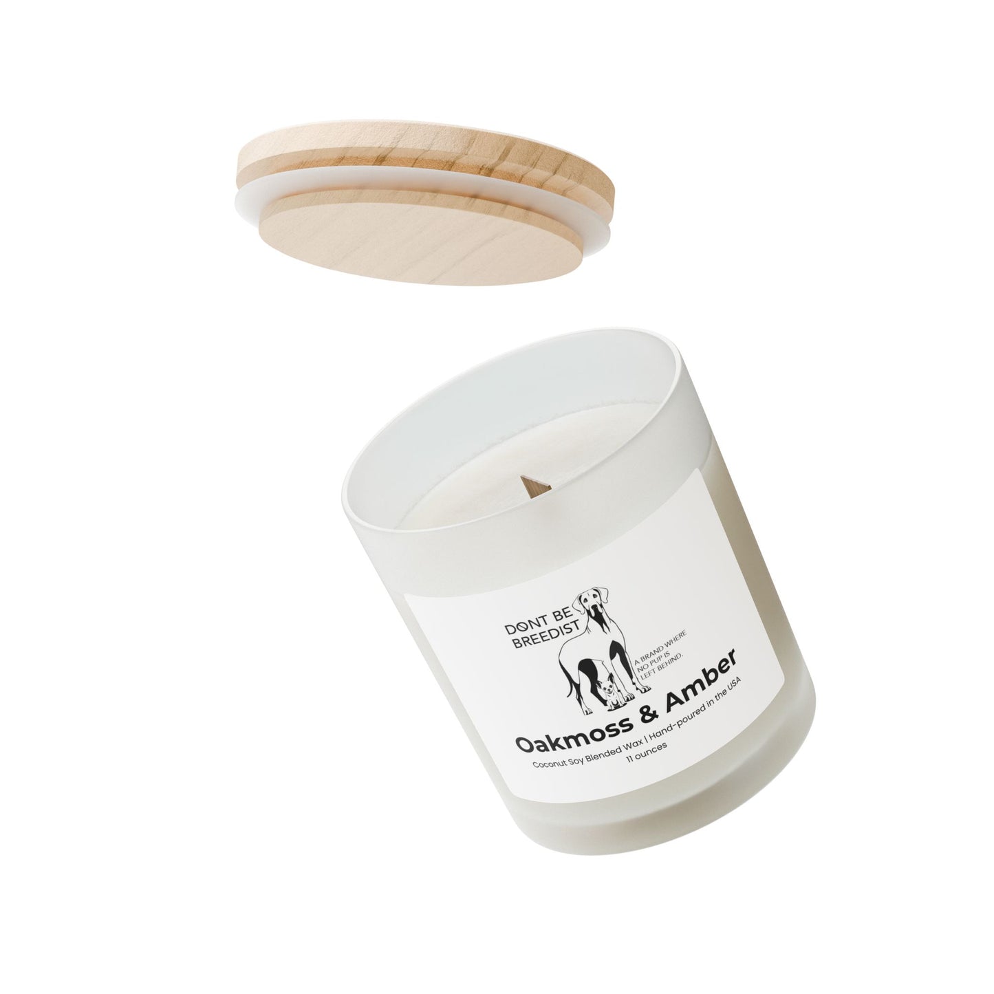 DBB | Frosted Glass Candle, 11oz