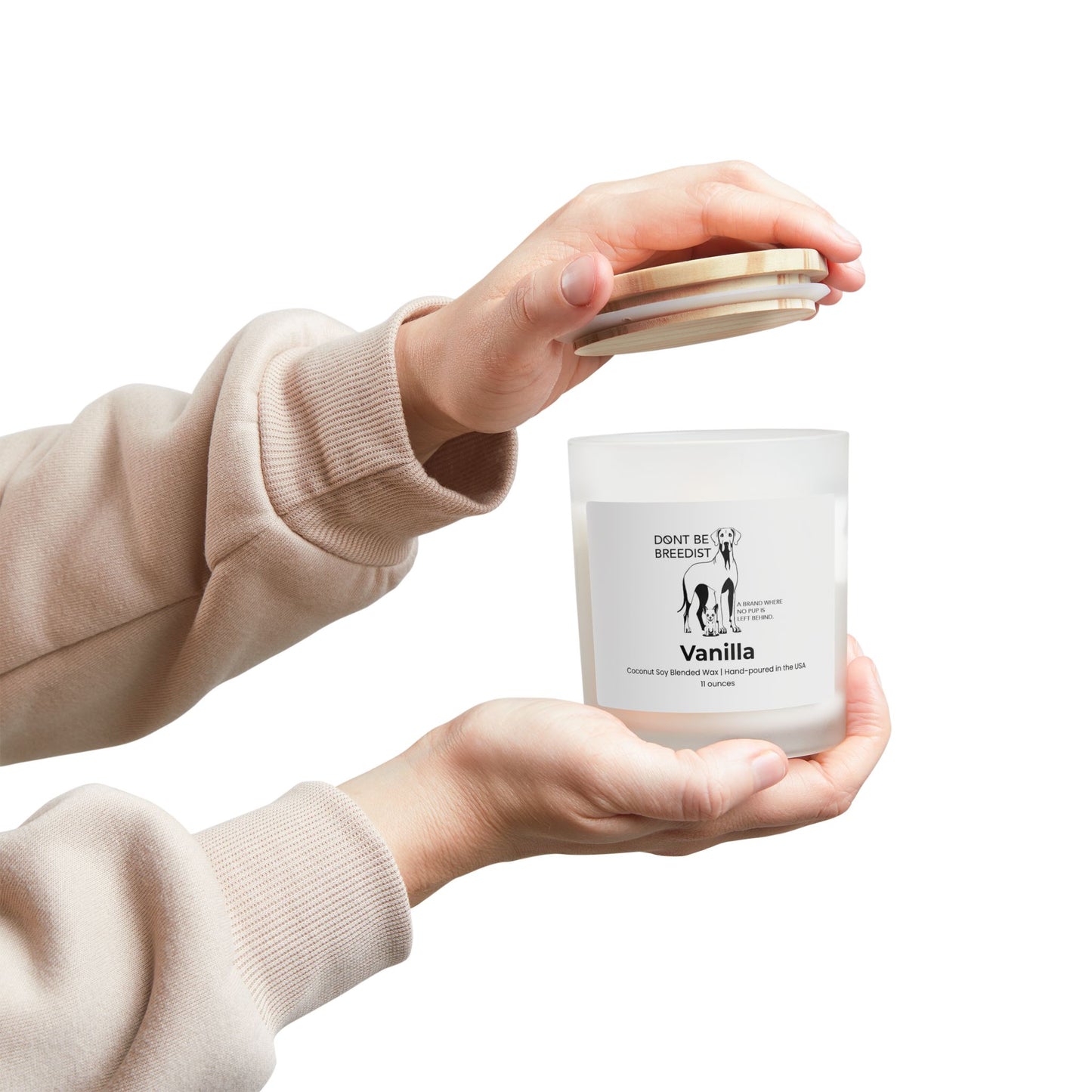 DBB | Frosted Glass Candle, 11oz