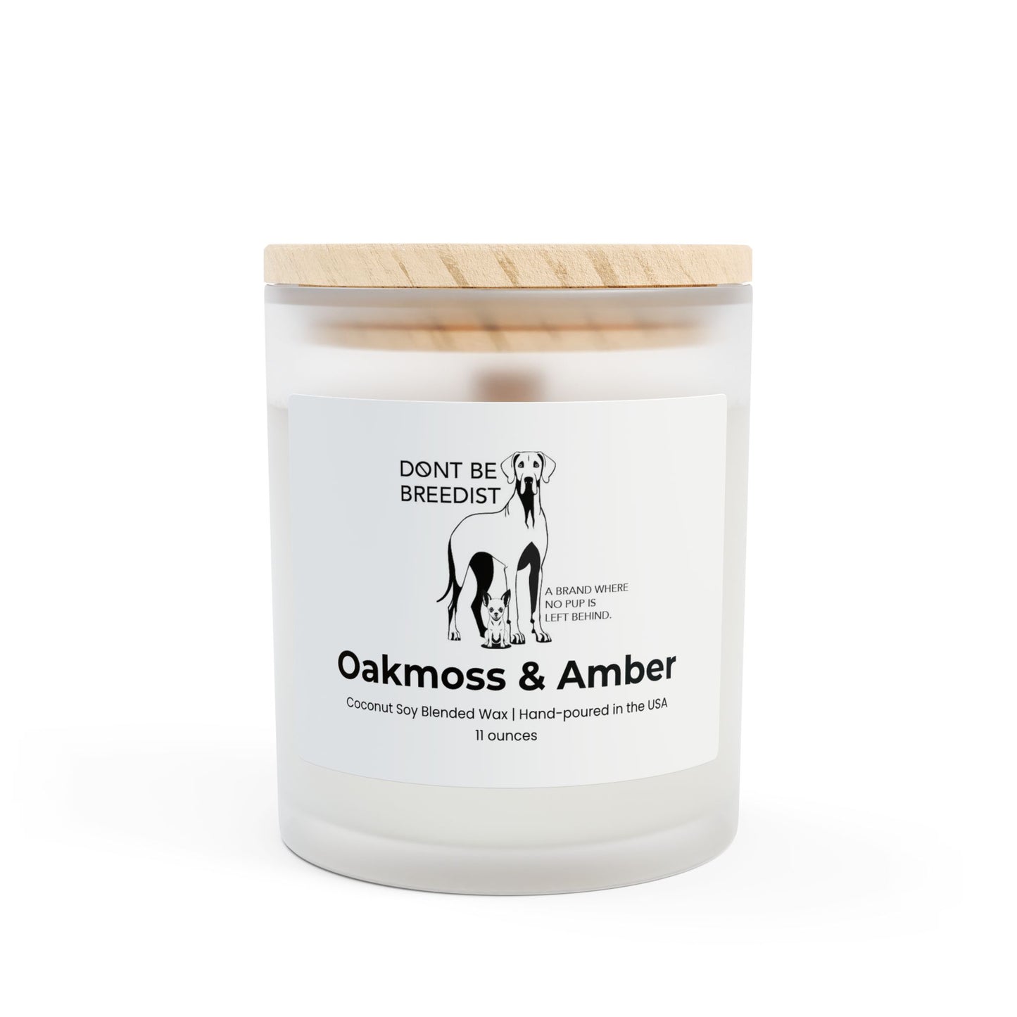 DBB | Frosted Glass Candle, 11oz
