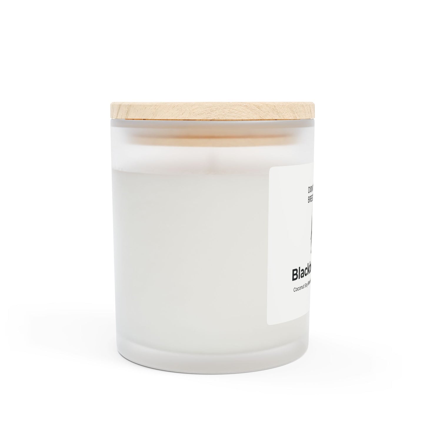 DBB | Frosted Glass Candle, 11oz