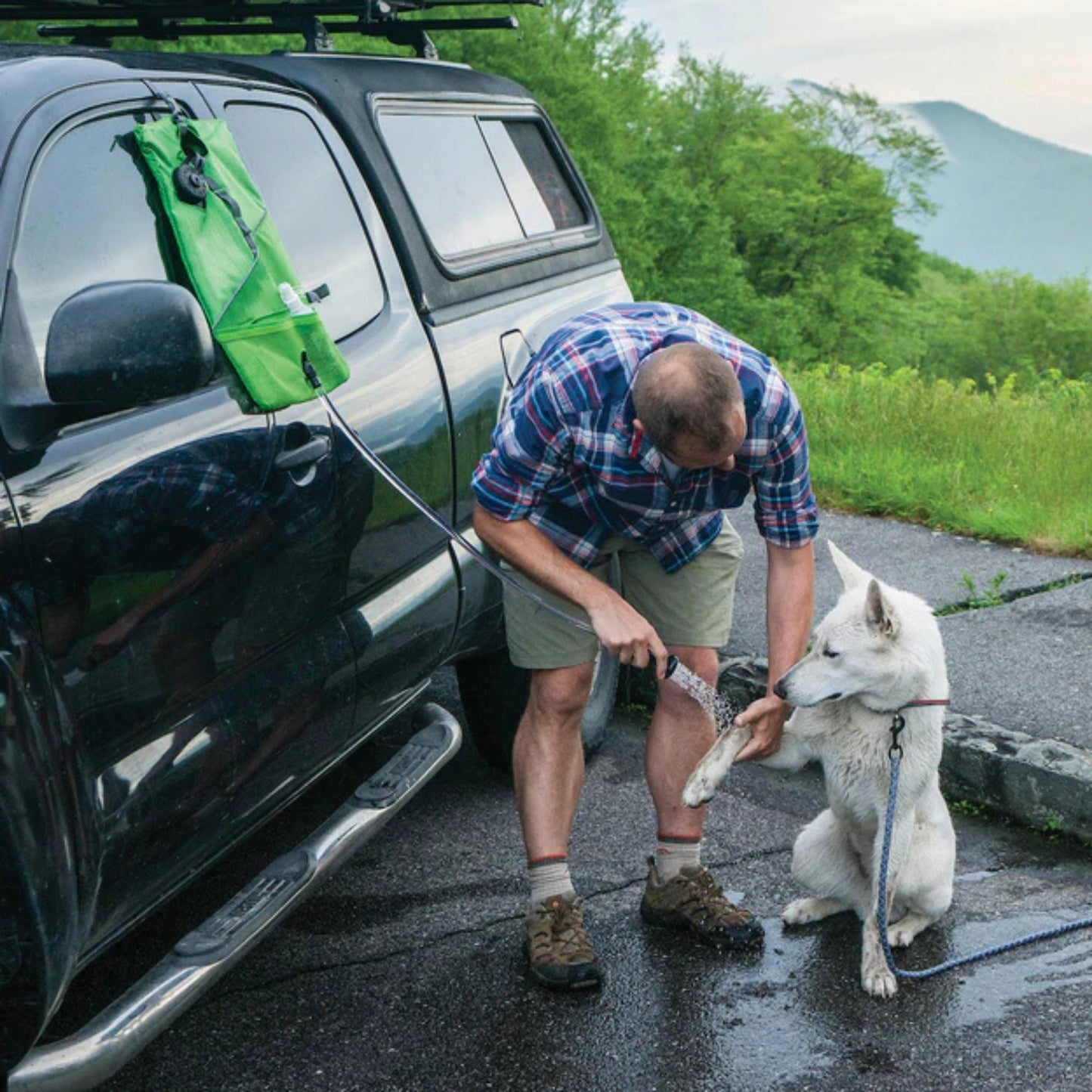 Kurgo Dog Go Shower Green