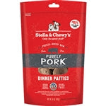 Stella and Chewys Dog Freeze-Dried Dinner Patties Pork 14 Oz