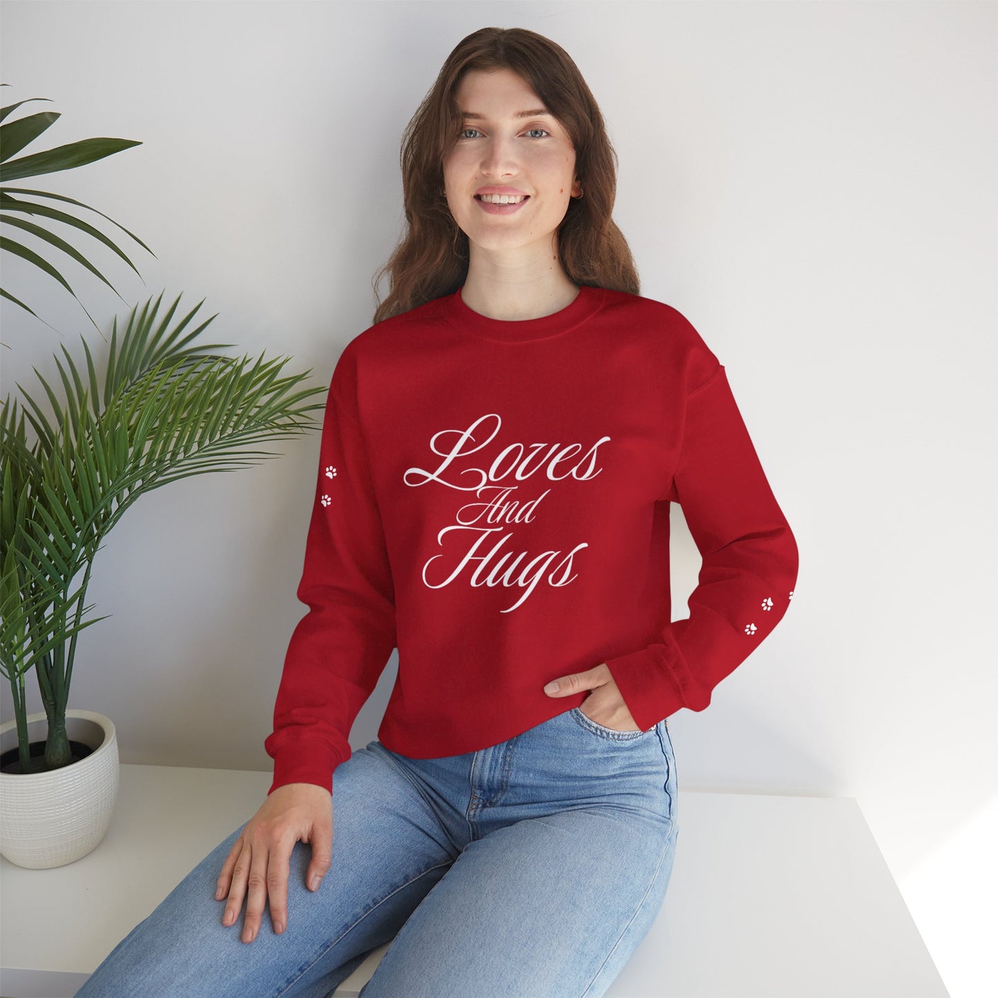 DBB | Loves And Hugs – Unisex Heavy Blend™ Crewneck Sweatshirt