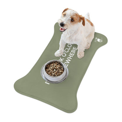 DBB | It's Snack O'Clock Somewhere – Dog Feeding Mat