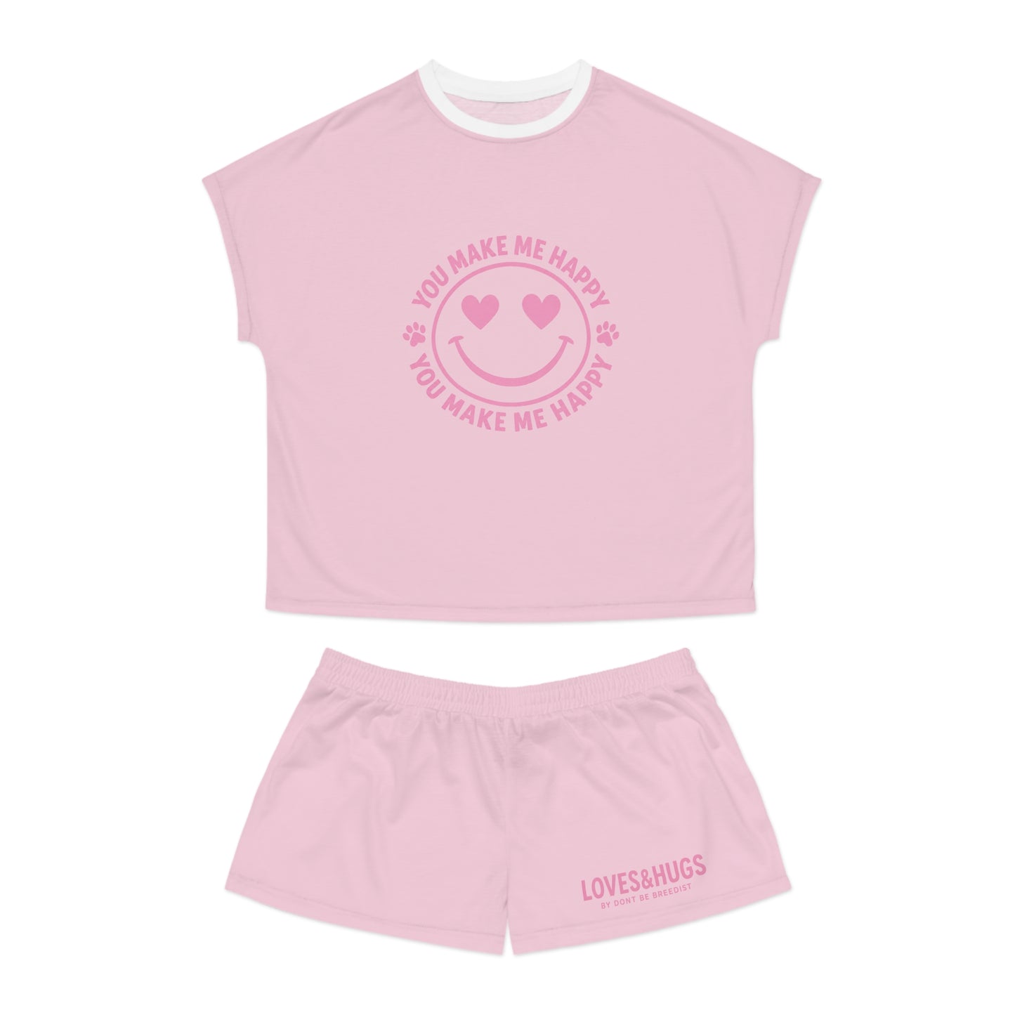 Loves & Hugs Pajama Lounge Set – You Make Me Happy Edition