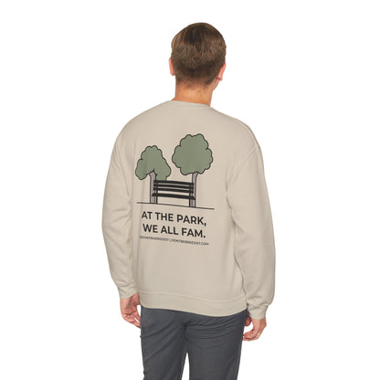 DBB | At The Park, We All Fam | Unisex Heavy Blend™ Crewneck Sweatshirt