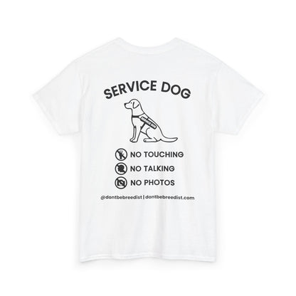 DBB | Service Dog Awareness Unisex Heavy Cotton Tee
