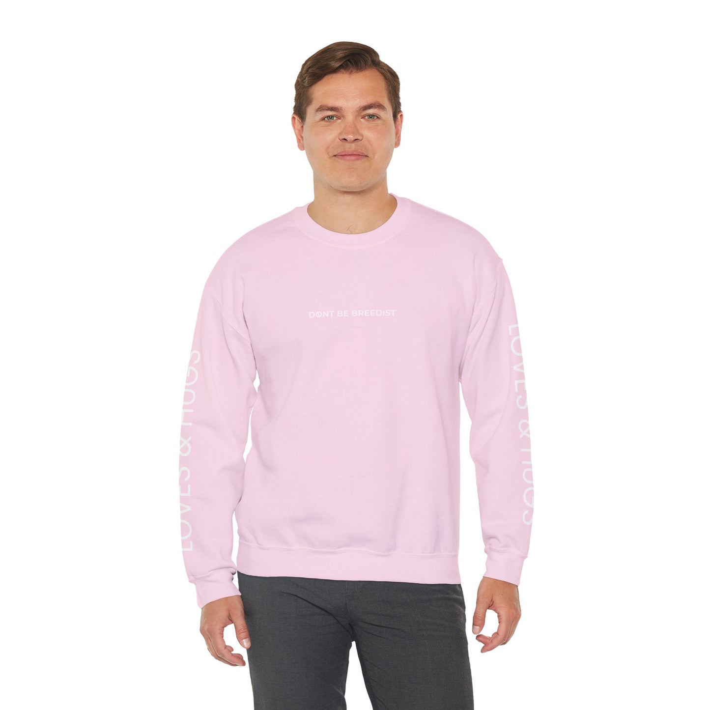 Loves And Hugs | "You Make Me Happy" – Unisex Heavy Blend™ Crewneck Sweatshirt