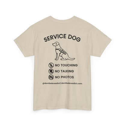 DBB | Service Dog Awareness Unisex Heavy Cotton Tee