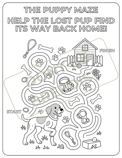 The Hero Dog | Coloring Book (Digital Download)