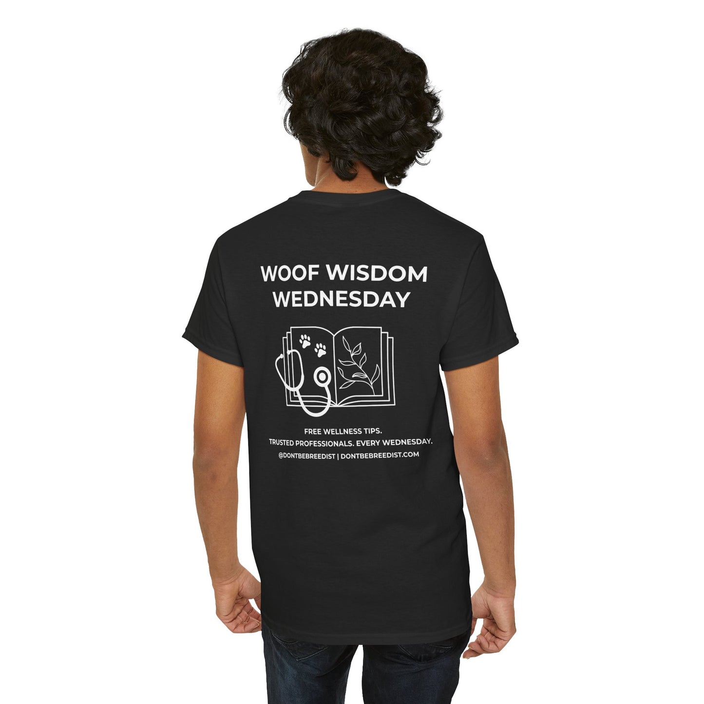 DBB | Woof Wisdom Wednesday Unisex Heavy Cotton Tee