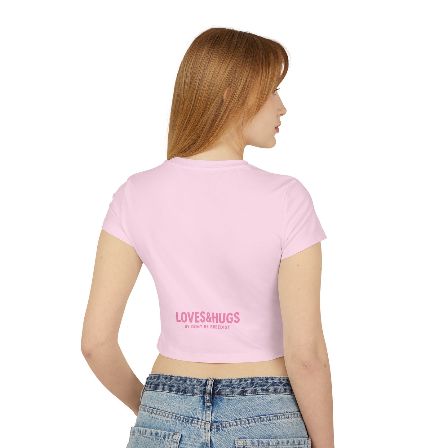 Loves & Hugs™ Women’s Baby Tee – You Make Me Happy Edition