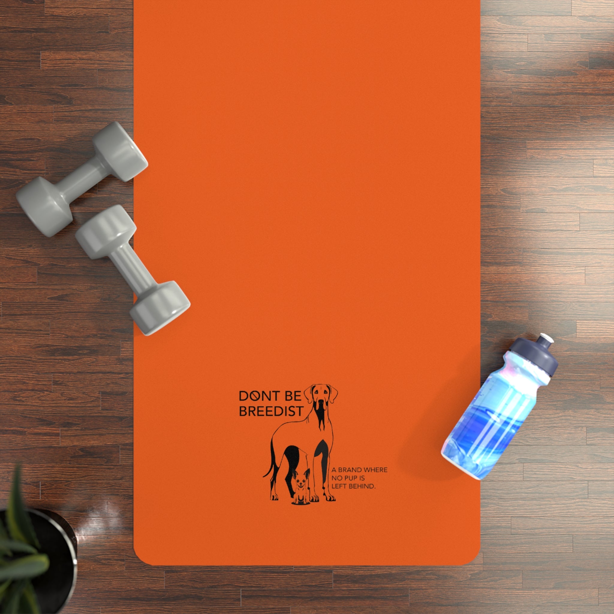 Dont Be Breedist Awareness Yoga Mat - Thumbnail 3