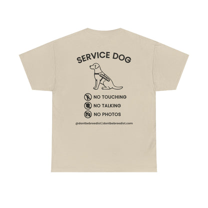 DBB | Service Dog Awareness Unisex Heavy Cotton Tee