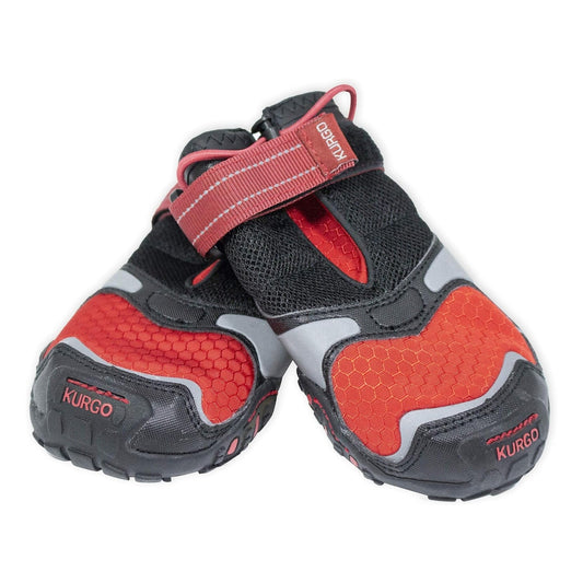 Kurgo Dog Blaze Boots Black & Red XLarge 2 Pack