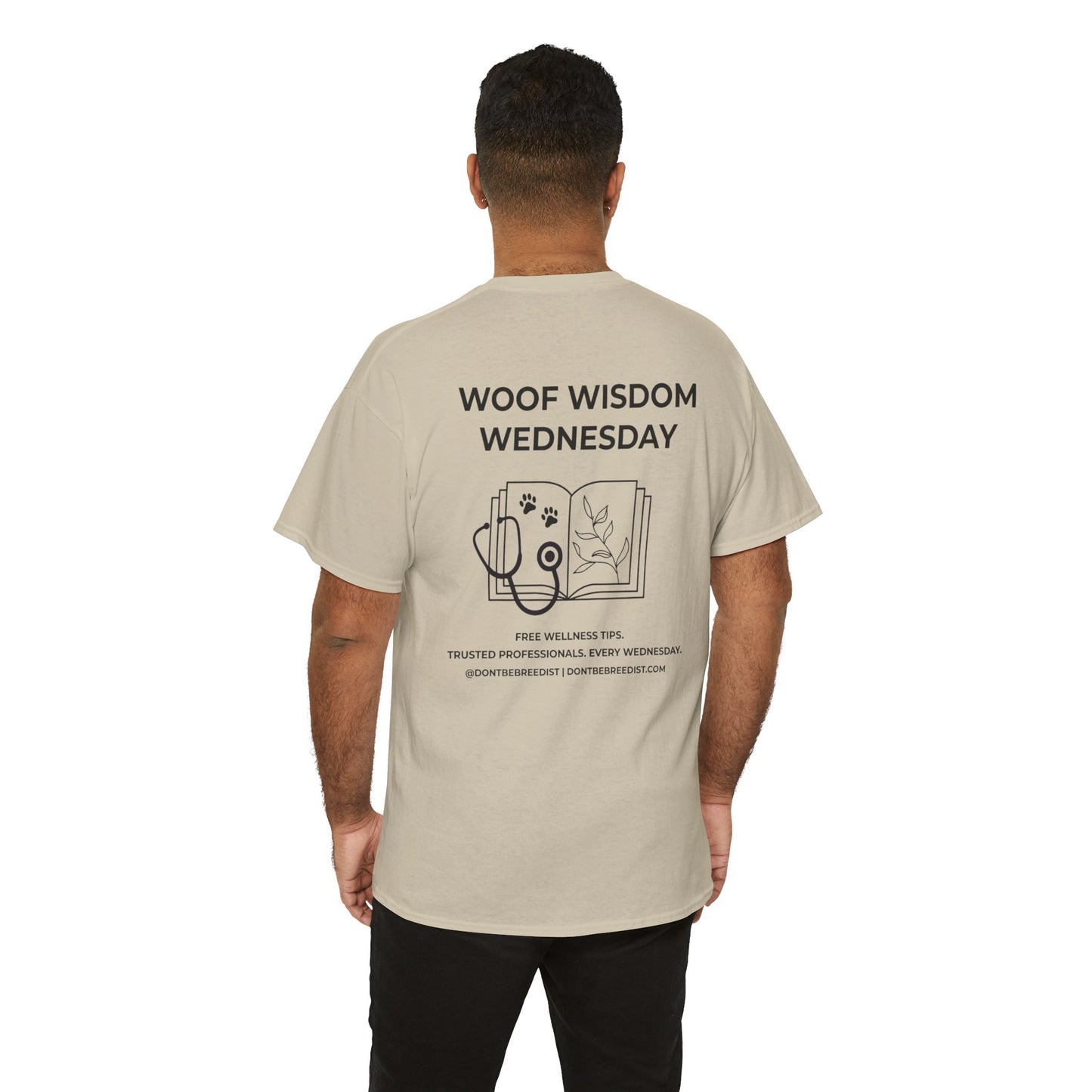 DBB | Woof Wisdom Wednesday Unisex Heavy Cotton Tee