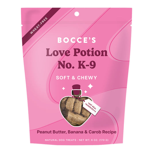 Bocce's Bakery Dog Soft & Chewy Love Potion No. K-9  6oz.