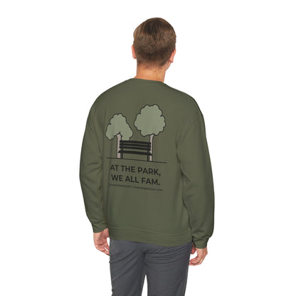 DBB | At The Park, We All Fam | Unisex Heavy Blend™ Crewneck Sweatshirt
