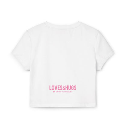 Loves & Hugs™ Women’s Baby Tee – You Make Me Happy Edition