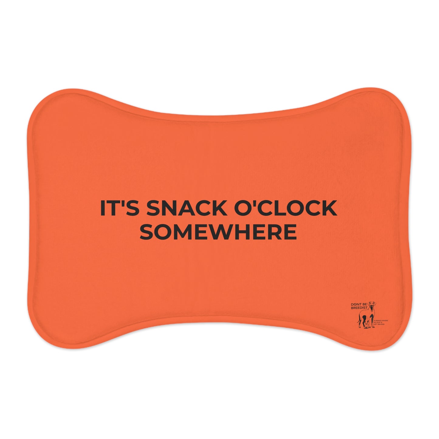DBB | It's Snack O'Clock Somewhere – Dog Feeding Mat