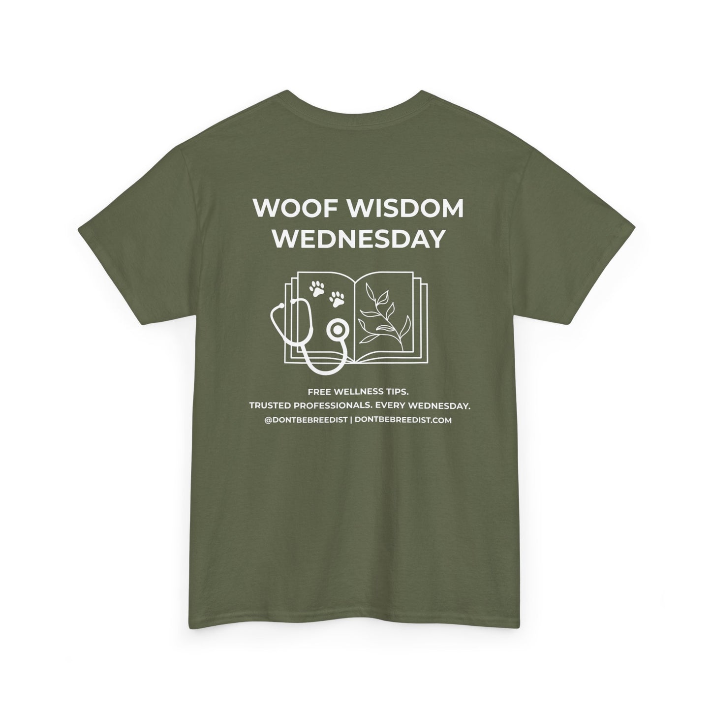 DBB | Woof Wisdom Wednesday Unisex Heavy Cotton Tee