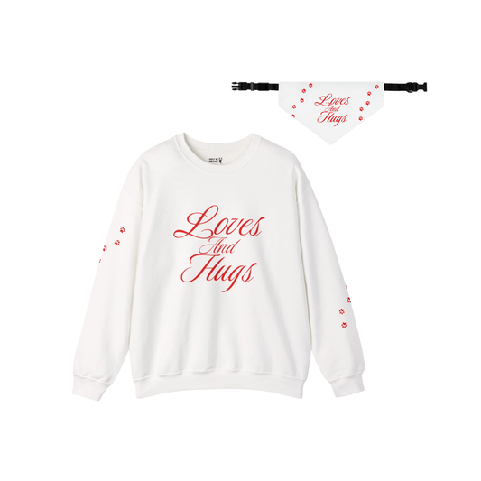 Loves And Hugs – White | PawPack